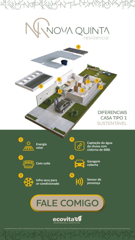 Casa de Condomínio, 2 quartos - Foto 3